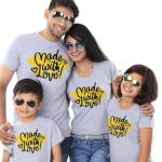 contoh sablon kaos keluarga