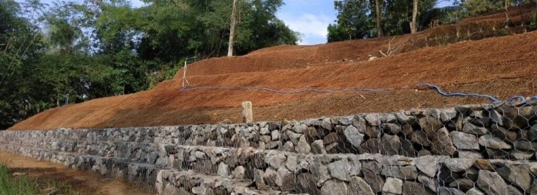 Penguatan Tanah Dengan Cocomesh Sabut Kelapa Reklamasi Lahan