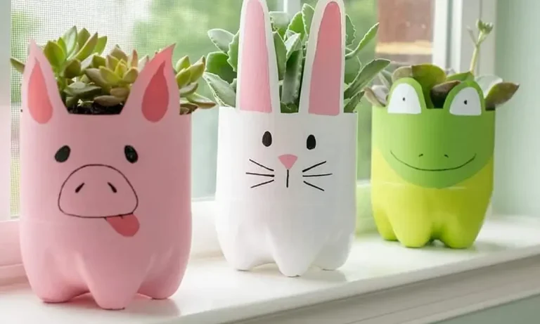 Dekorasi Rumah dari Plastik Bekas