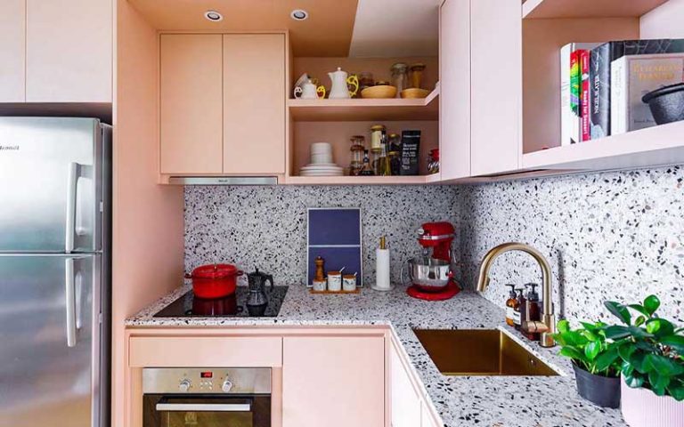 Optimalisasi Kapasitas Ruang Dapur Minimalis