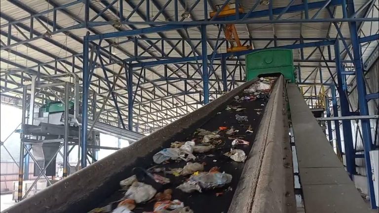 mesin pemilah sampah otomatis