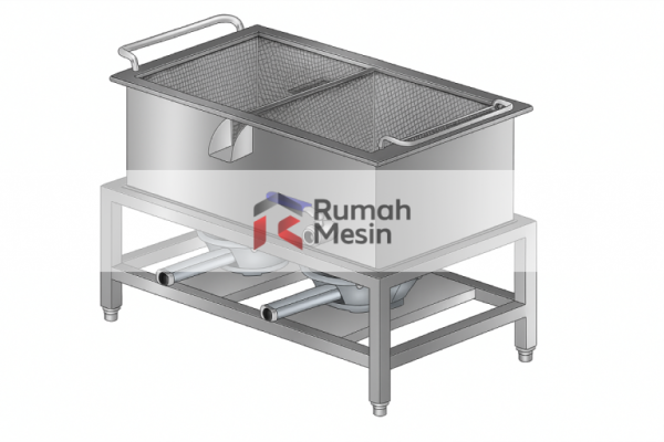 pan rebus dapur profesional