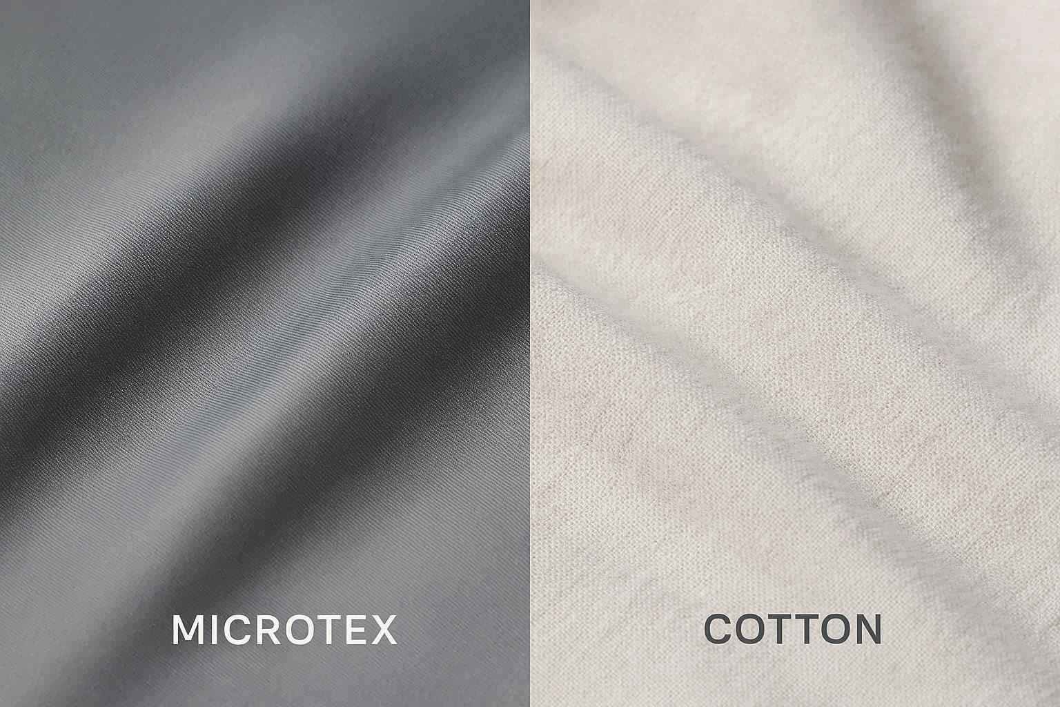 perbedaan bahan microtex dan katun