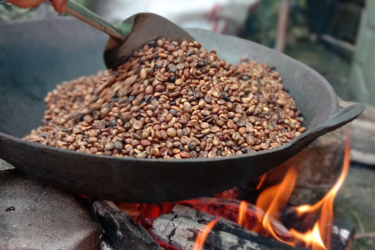 proses roasting kopi stabil