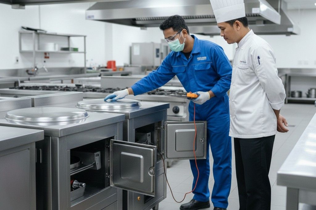 rice steamer custom kapasitas besar