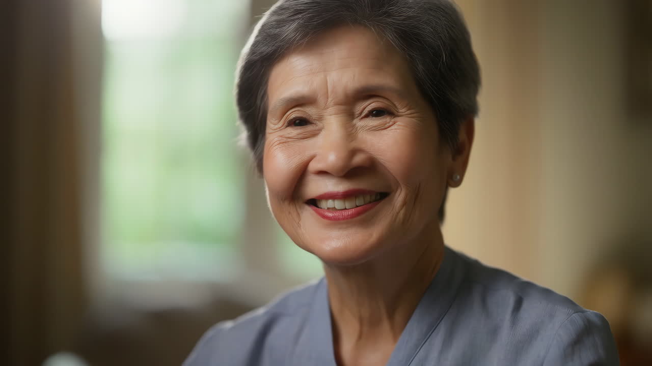 Lansia tersenyum menikmati masa pensiun sambil menjaga stabilitas keuangan pensiun