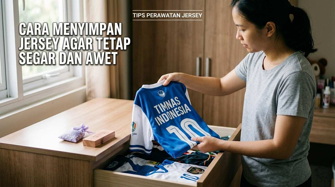 Tips dan Cara Menyimpan Jersey Agar Segar