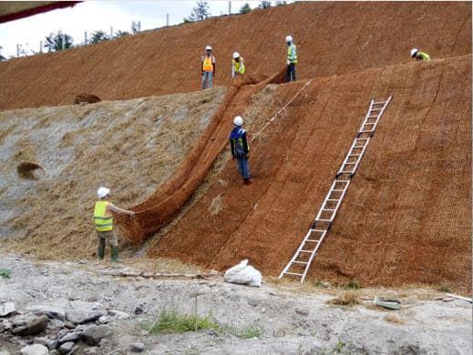 cocomesh untuk pengendalian sedimentasi lahan